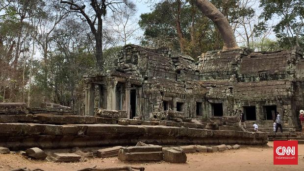 Kompleks candi Angkor Wat memiliki luas 162 hektar dan terdiri dari 72 candi yang bisa dikunjungi.