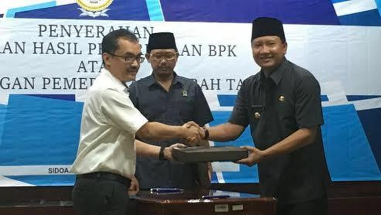 berturut-turut tahun laporan 5 keuangan WTP Tahun Tiga Pasuruan Pemkab turut Raih Opini Berturut