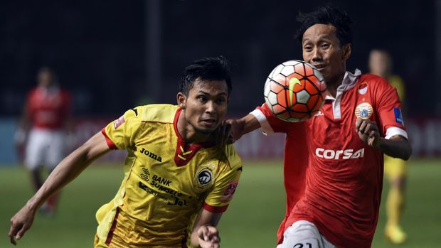 Amarzukih yang musim lalu berkostum Persija Jakarta, kini berseragam PSMS Medan.