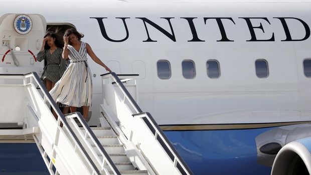 Gaya elegan Michelle Obama saat masih menjabat sebagai FLOTUS