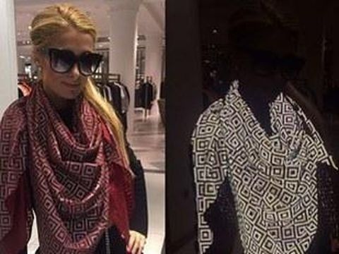 Wih Dengan Scarf Ini Selebritis Bisa Terhindar Dari Paparazzi