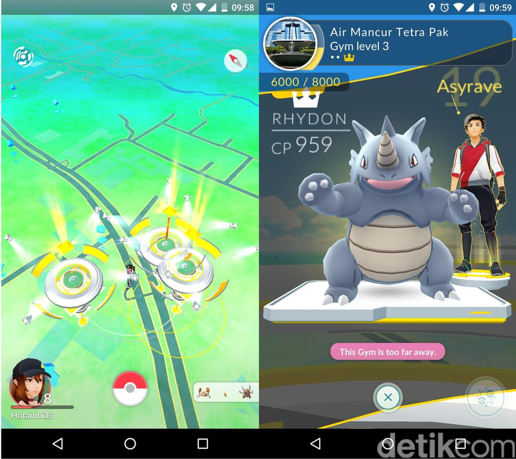Info Gad Gym adalah tempat di mana para trainer berkumpul dan mengadu Pokemonnya