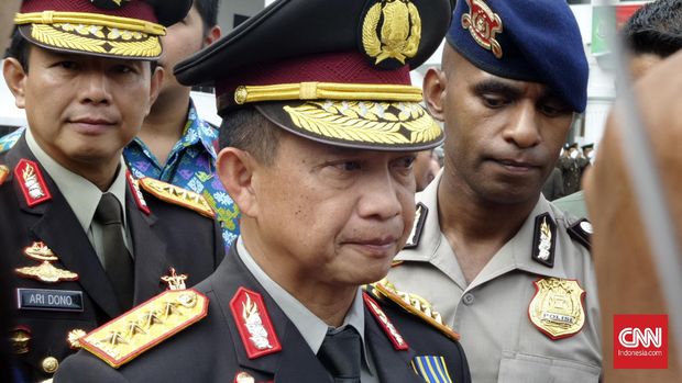 Kapolri Jenderal Tito Karnavian menegaskan pihaknya akan melakukan gelar perkara terhadap kasus Ahok. (CNNIndonesia/Lalu Rahadian)