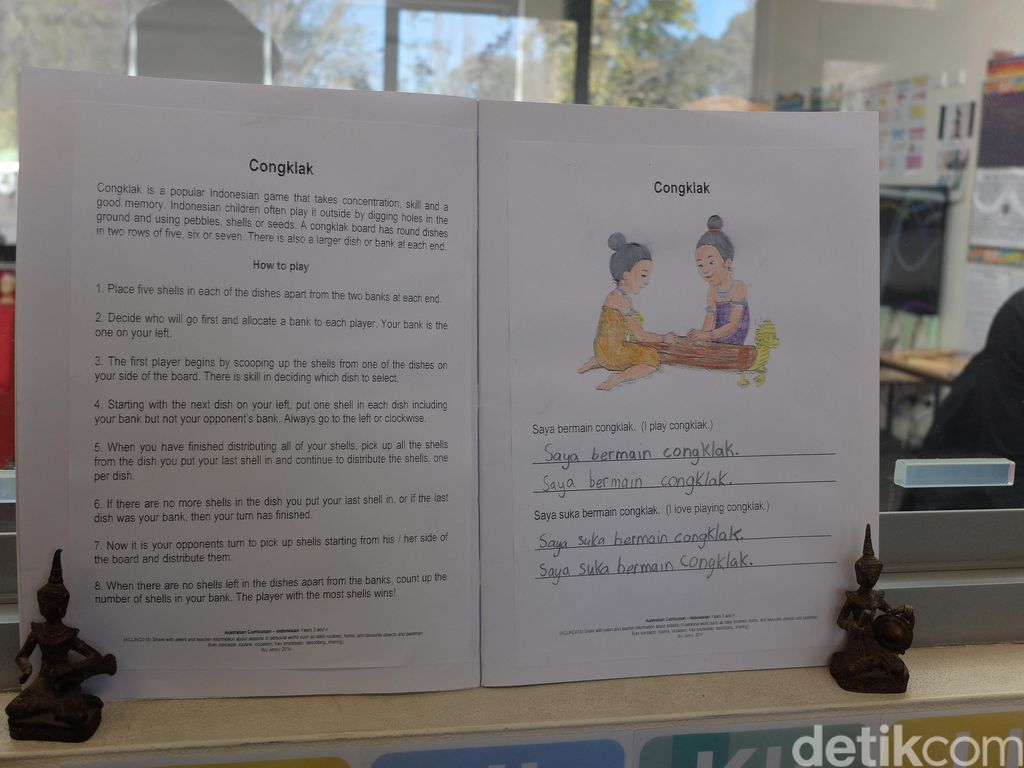 Kala Murid SD Canberra Belajar Bahasa Indonesia via 