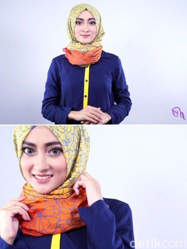 Tip:Tutorial Hijab untuk Bergaya Vintage