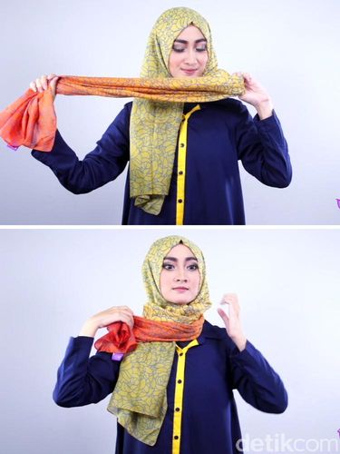 Tip:Tutorial Hijab untuk Bergaya Vintage