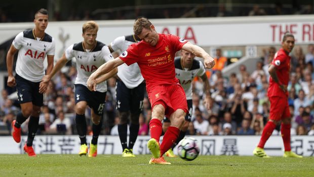 Tottenham dan Liverpool bermain imbang 1-1 pada pertemuan pertama musim ini.