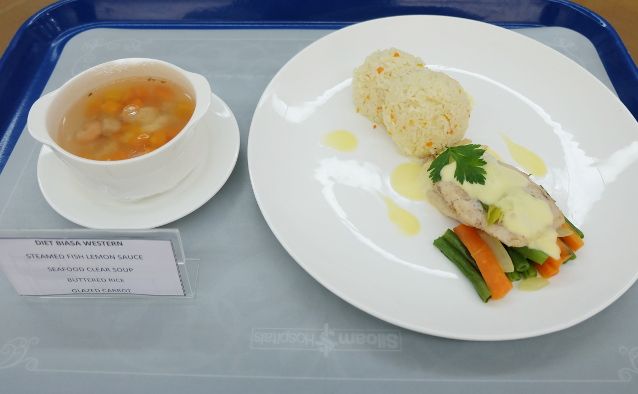 Pilihan Menu Makanan  Tergantung pada Kelas Rawat Inap Pasien 