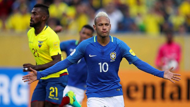 Neymar ingin raih trofi Piala Dunia pertama sepanjang kariernya di Rusia 2018.