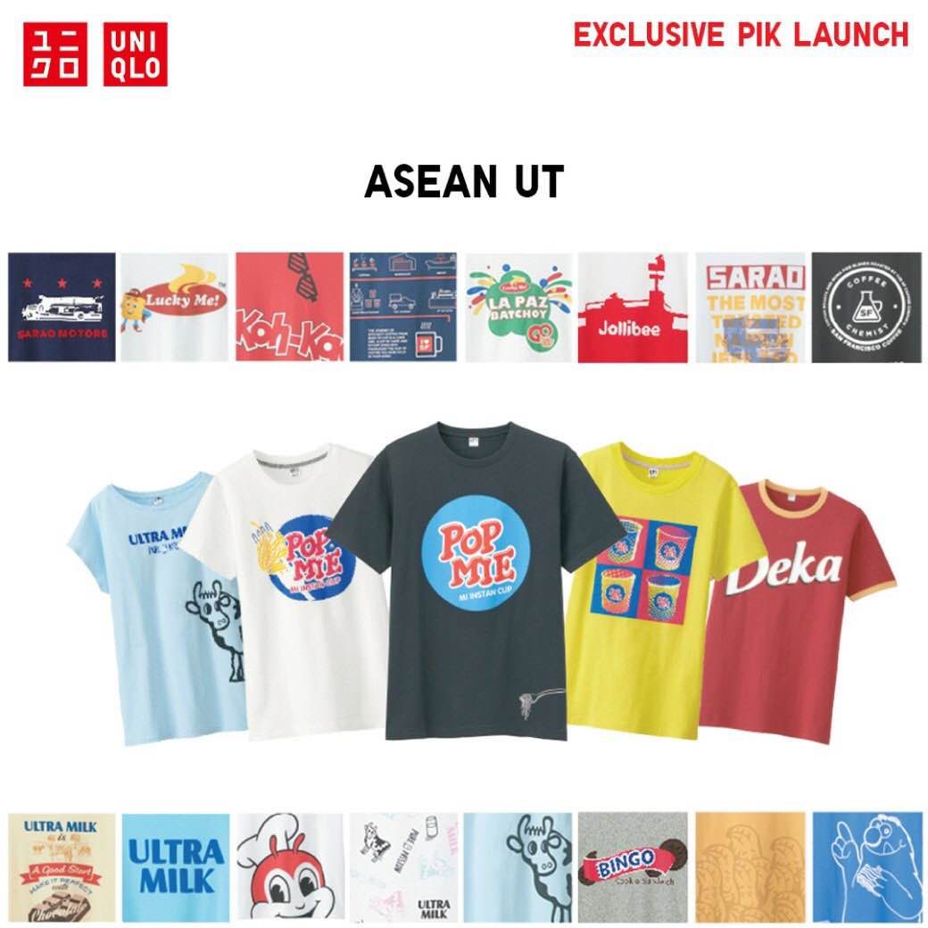 Buka di PIK Uniqlo  Rilis Kaus Gambar Pop Mie Hingga Ultramilk