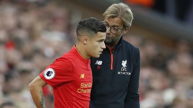 Juergen Klopp menegaskan tidak akan melepas Philippe Coutinho. (