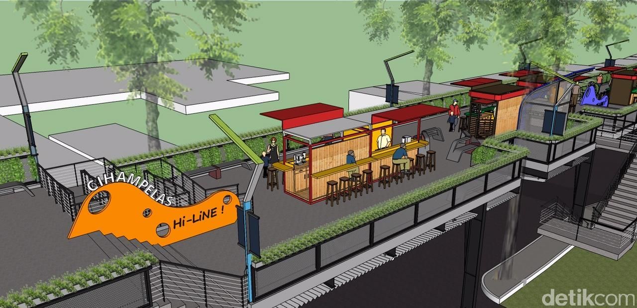 Ada yang salah di Proyek Pekerjaan SKY WALK Bandung?