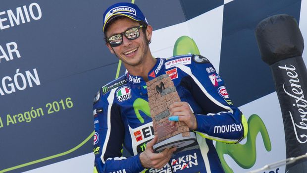 Valentino Rossi bisa menjadi pemenang tertua dalam sejarah MotoGP.