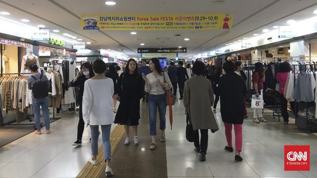Surga Belanja di 'Bawah Tanah' Korea Selatan