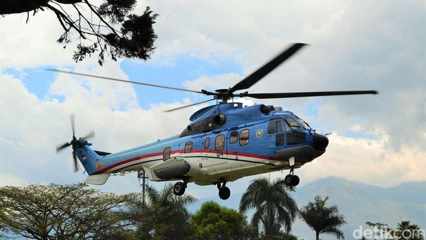 Helikopter kepresidenan/ Iqbal detikcom