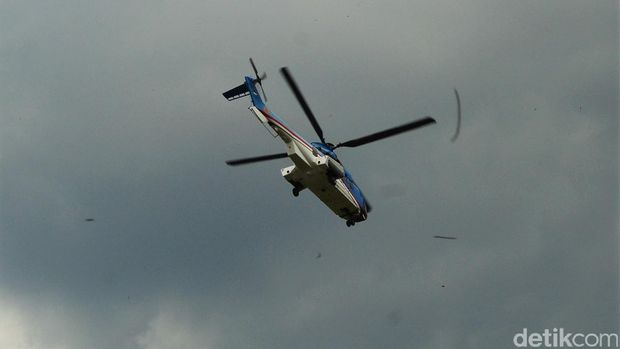 Helikopter kepresidenan/ Iqbal detikcom