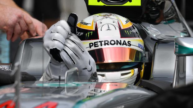 Lewis Hamilton mencatatkan posisi start terdepan yang ke-71 dalam kariernya di Formula 1.