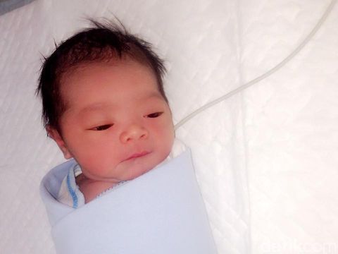 Foto: Bayi yang ditemukan (Dok Polres Tangsel)