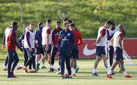Latihan Militer untuk Timnas Inggris Jelang Hadapi Skotlandia