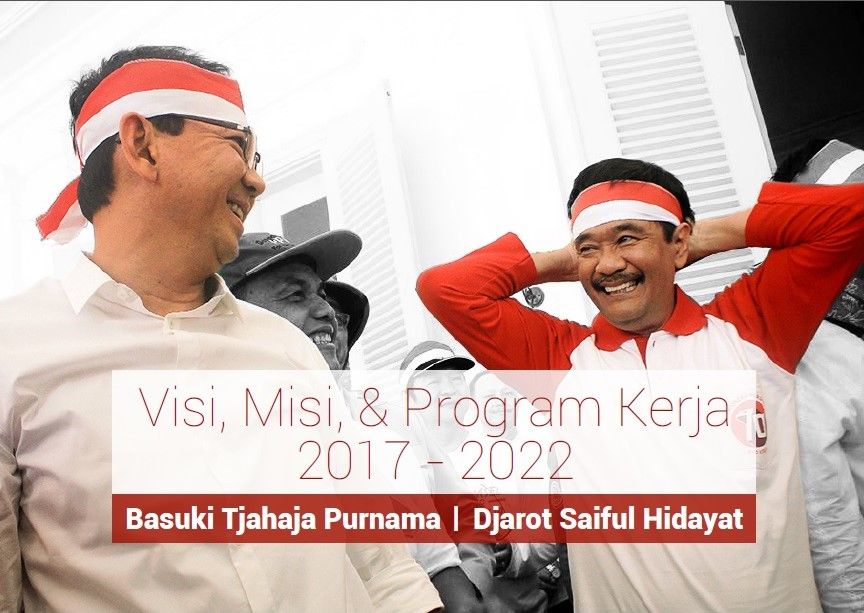 Foto: Dokumen Visi Misi Ahok-Djarot (KPU RI)