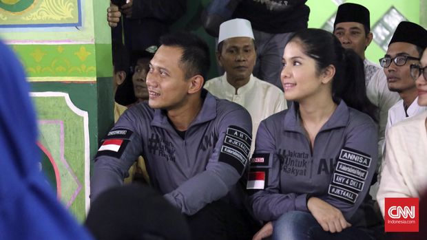 Pasangan Agus Yudhoyono-Annisa Pohan kerap menjadi daya tarik tersendiri dalam kampanye.