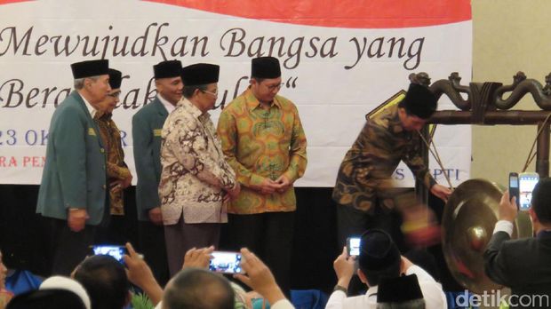 Presiden Jokowi Buka Muktamar Islah Persatuan Tarbiyah Islamiyah