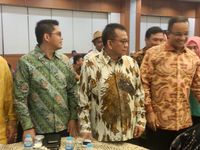 Hadiri Pelantikan Pengurus KAHMI Jakarta, Anies Disambut Yel-yel Dukungan