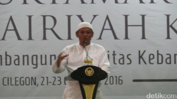 Al Khairiyah Minta Jokowi Jadikan Brigjen KH Syamun Pahlawan Nasional