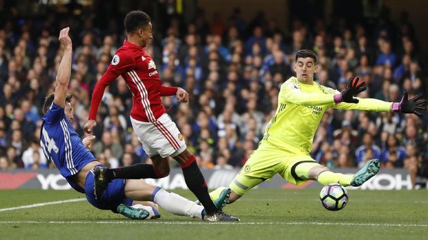 Thibaut Courtois merasa termotivasi meningkatkan kemampuannya dengan kehadiran Antonio Conte.
