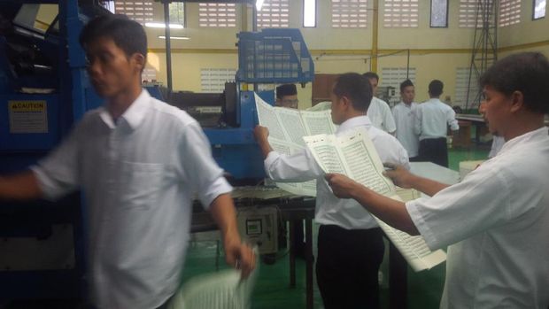 Menag Resmikan Percetakan Mushaf Alquran Standar Indonesia di Bogor