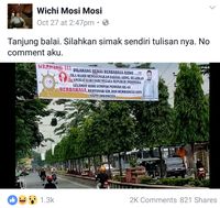 Spanduk Hari Sumpah Pemuda Ini Ramai Dibahas Netizen Banyak Yang