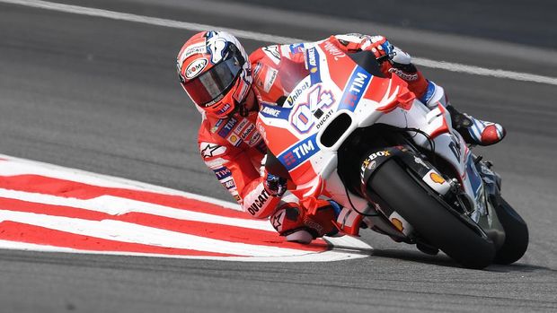 Andrea Dovizioso gagal memangkas jarak dengan Marc Marquez di GP Australia.
