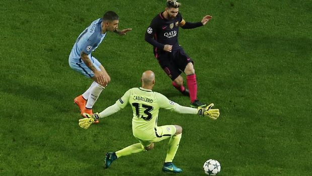 Lionel Messi bisa masuk Inggris ketika Barcelona melawan Manchester City.