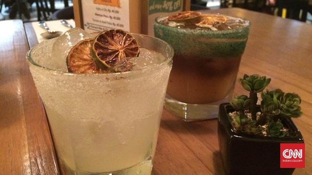 Berkunjung ke Gonzo's, jangan lupa nikmati juga segelas margarita yang menggoda