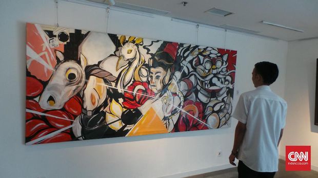 Artotel Thamrin Jakarta, Dari Graffiti hingga Seni Instalasi