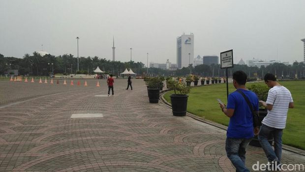 Begini Suasana Monas Sehari Setelah Demo 4 November 