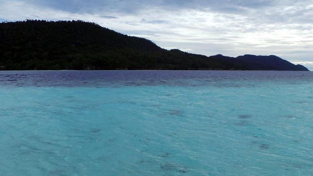 Keajaiban Alam dari Raja Ampat Pasir Timbul Pulau Mansuar