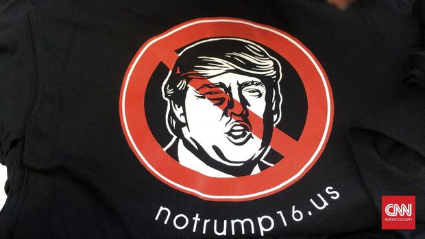 Gambar Trump Karya Desainer Bali Dijual di New York