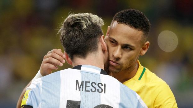 Lionel Messi dan Neymar tidak akan satu grup dalam undian Piala Dunia 2018.