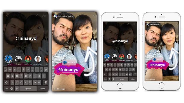 Fitur Baru Instagram Stories: Boomerang, Mention dan Link