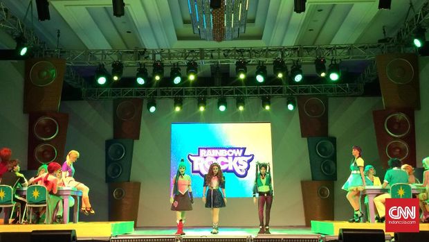 Pementasan My Little Pony Musical, Rainbow Rocks tampil di 
