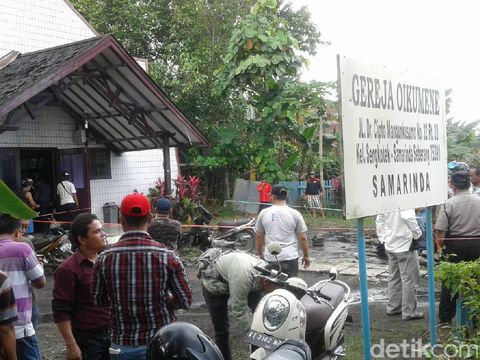 Bom Meledak di Depan Gereja Samarinda, Polri: Tetap Tenang, Jangan Terpancing