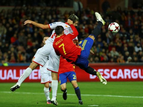 Spanyol Gilas Makedonia 4-0