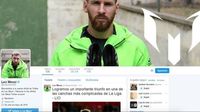 Akun Palsu Messi yang Sempat Bikin Orang <I>Kecele</I>