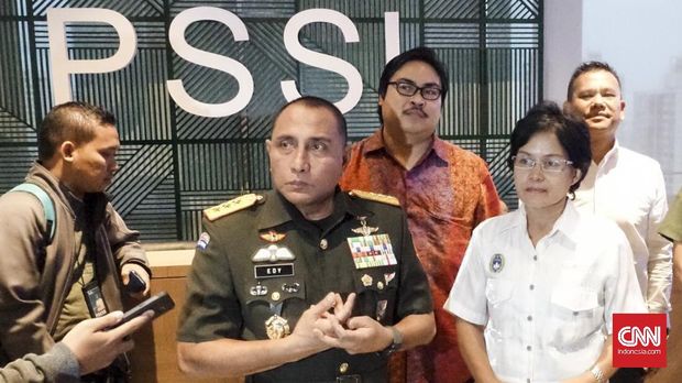 Ketum PSSI Edy Rahmayadi bakal mencalonkan diri sebagai Gubernur Sumut 2018.
