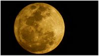 Begini Cantiknya Penampakan Supermoon di Belahan Langit Indonesia