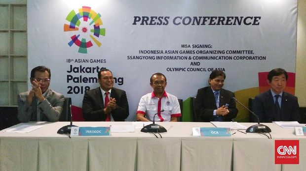 OCA Kembali Ingatkan INASGOC Soal Persiapan Asian Games 2018