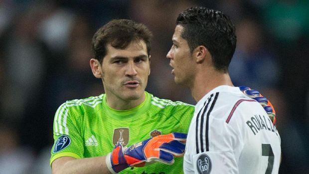 Casillas Bicara soal <i>Derby</i> Madrid dan Ronaldo