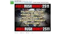 Ilustrasi ajak rush money yang beredar di sosial media Twitter