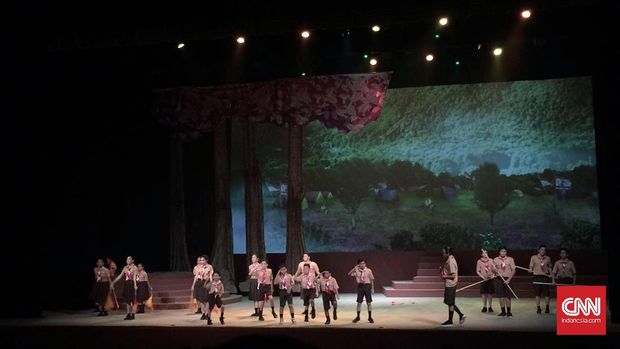 Cuplikan sejarah Indonesia dibalut lewat drama musikal 'Khatuliswa' yang berlangsung sejak 18-20 November 2016 di Teater Jakarta, Taman Ismail Marzuki.